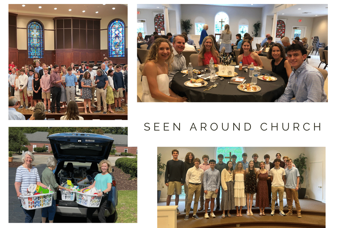 Our Church Week Seen Around Church - Week of June 4, 2023 - South Mecklenburg ...