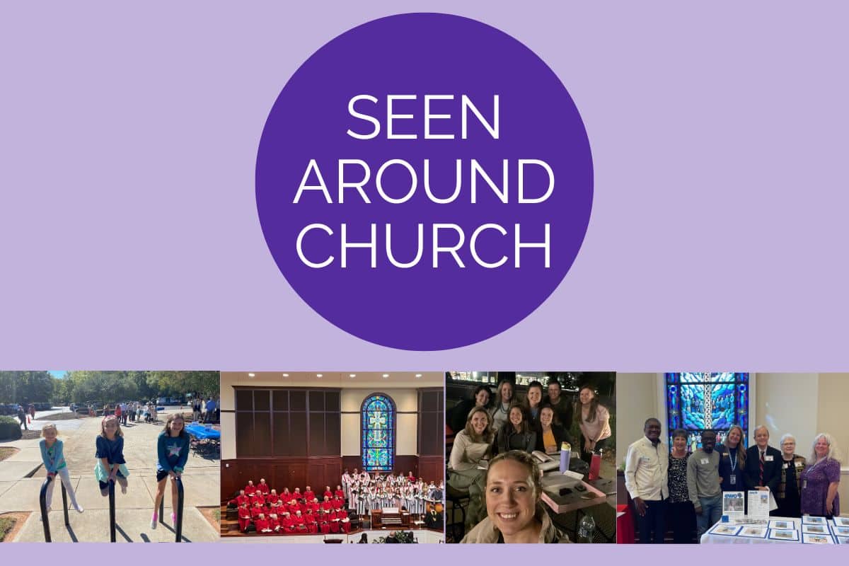 Our Church Week Seen Around Church - Week of October 8, 2023 - South Mecklenburg ...